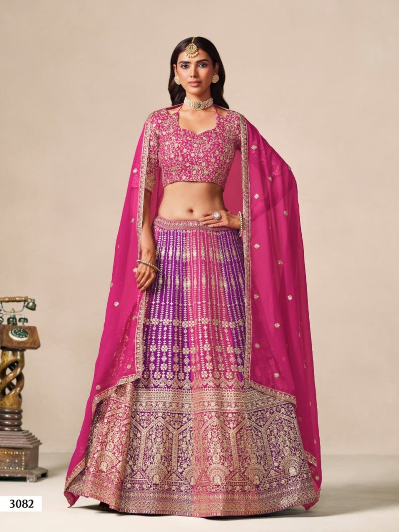 Mehvish Vol 38 By Dani Creation Faux Georgette Designer Lehenga Choli